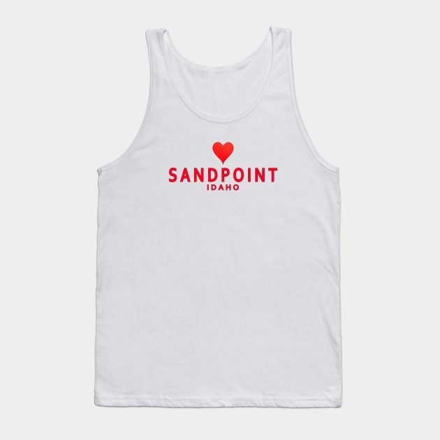 Sandpoint Idaho Tank Top by SeattleDesignCompany